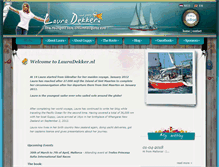Tablet Screenshot of lauradekker.nl